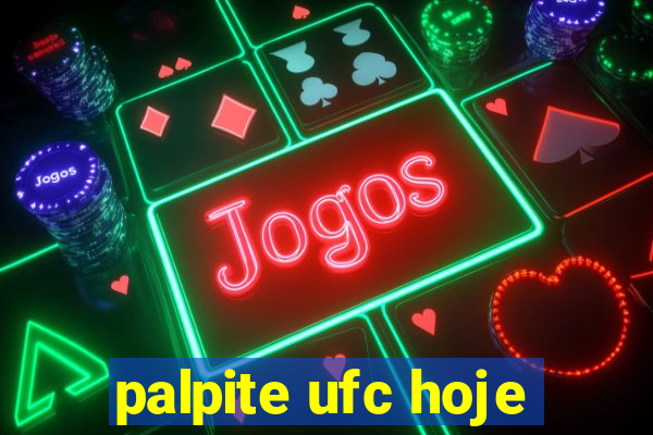 palpite ufc hoje